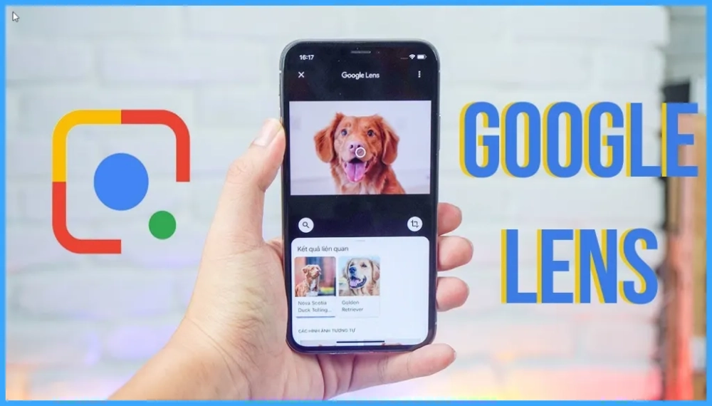 Dùng Google Lens với biểu tượng pin đầy trên điện thoại.